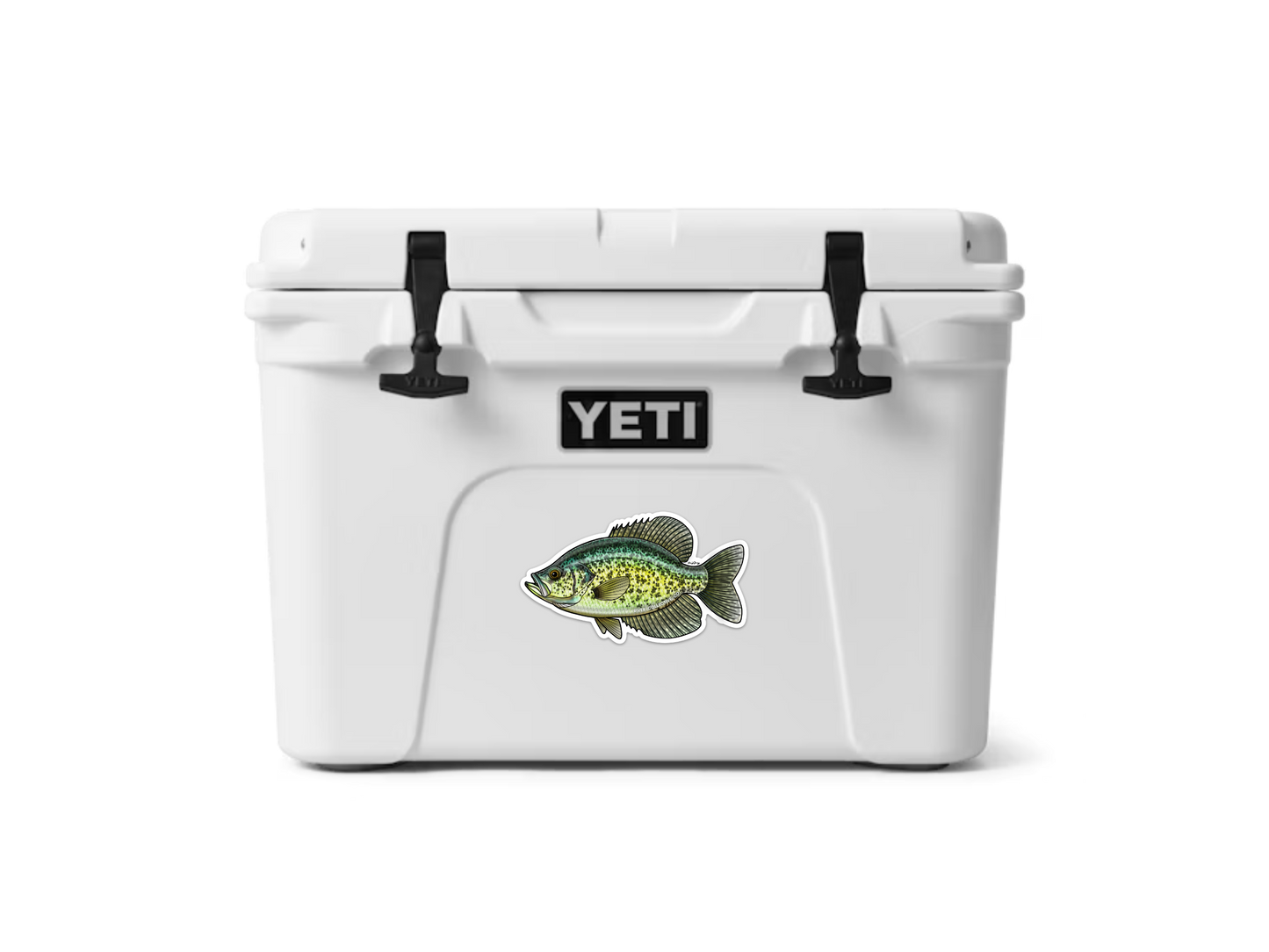 BLACK CRAPPIE DECAL
