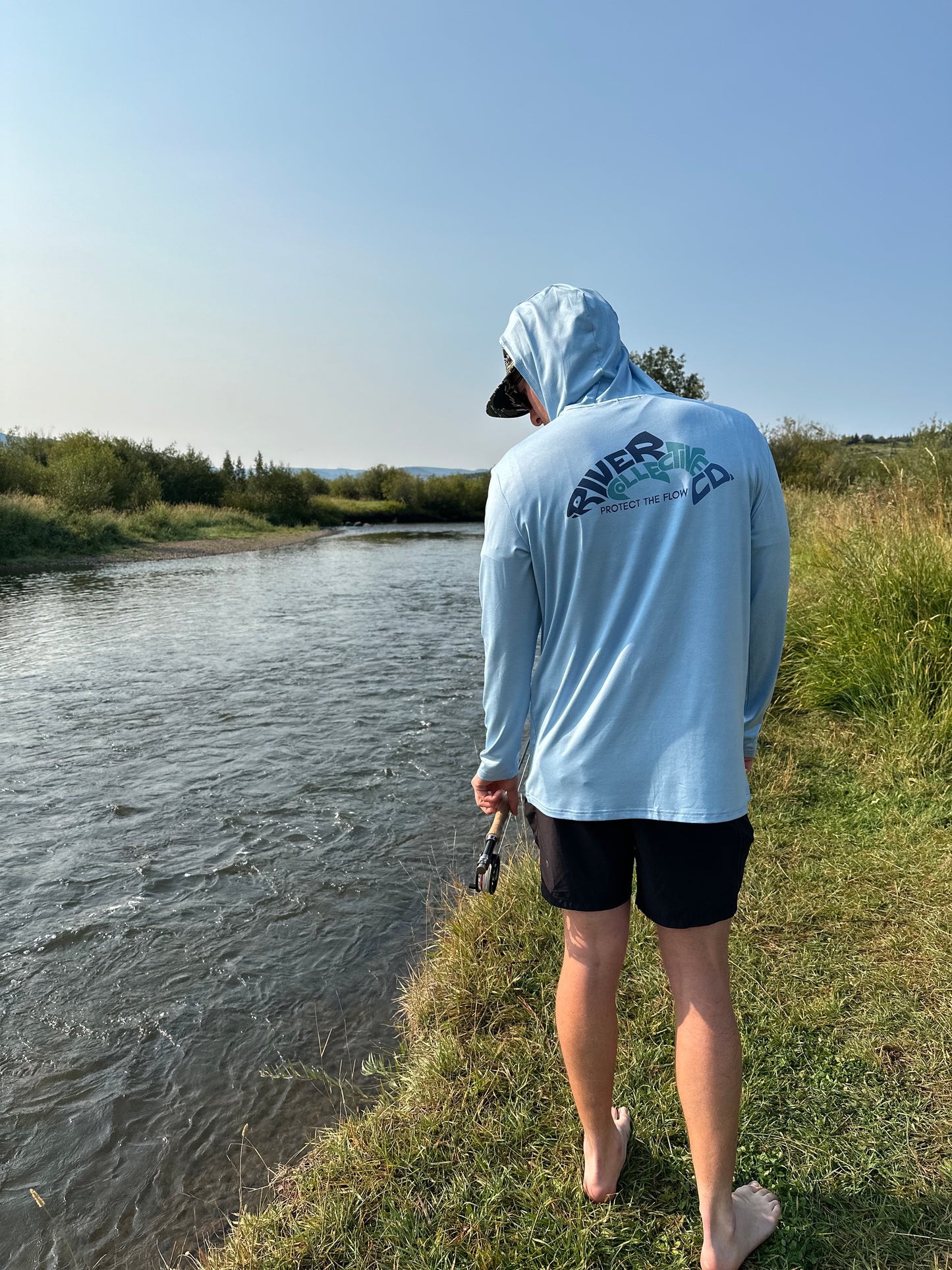 RECYCLED BLUE SUN SHIRT