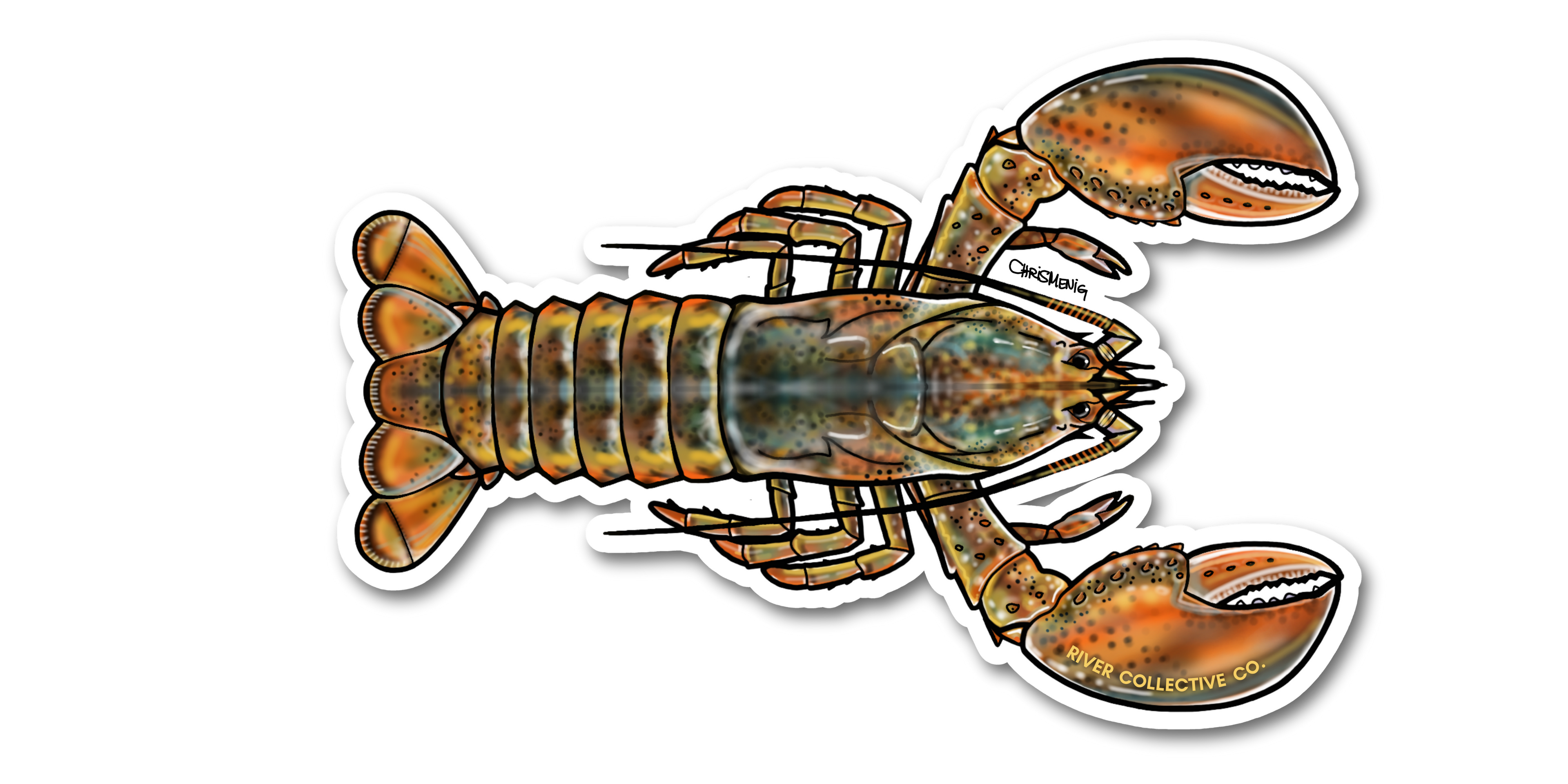 AMERICAN LOBSTER DECAL