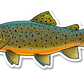 AUTUMN BROWN TROUT DECAL
