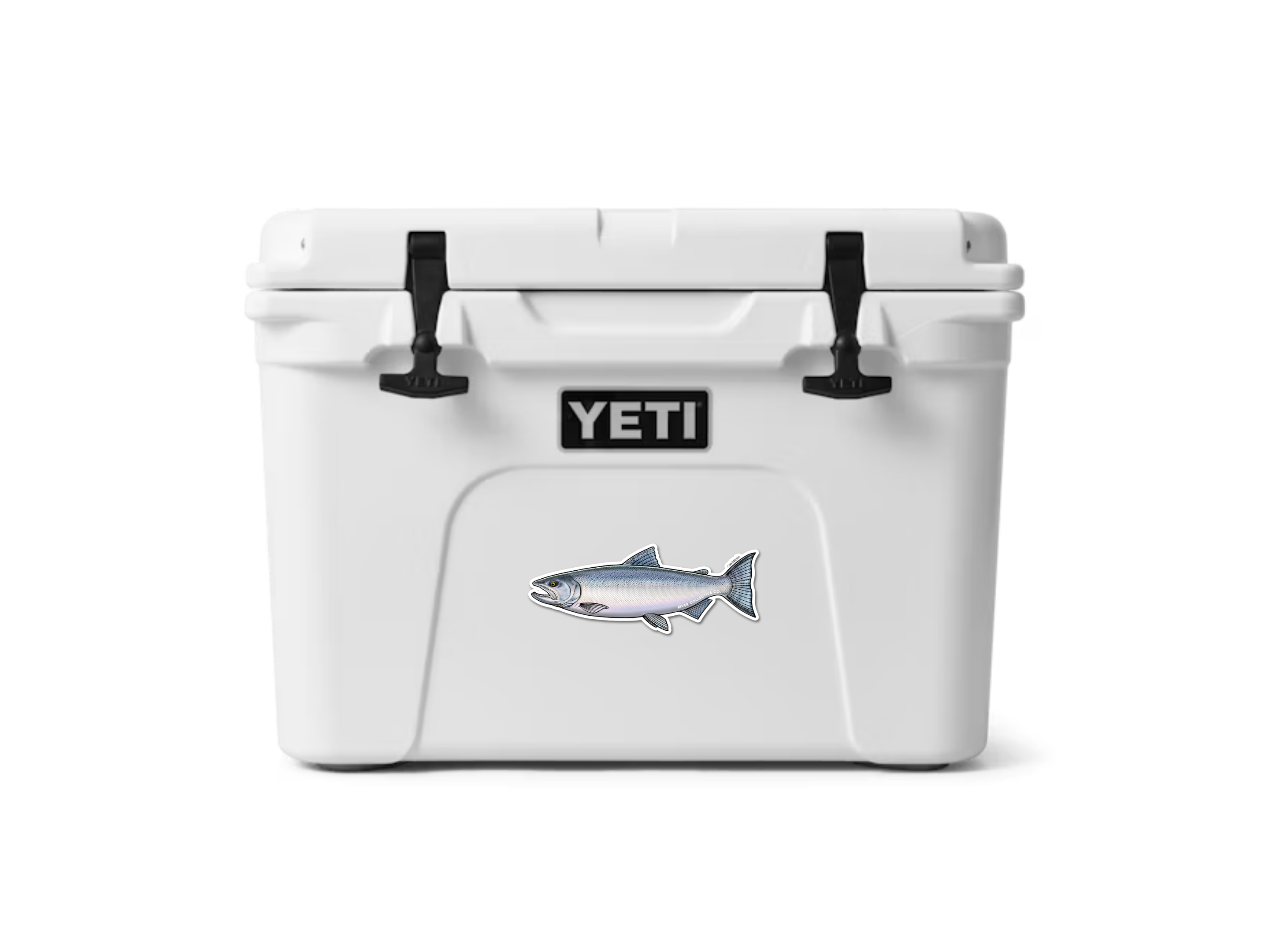 COHO SALMON (CHROME) DECAL