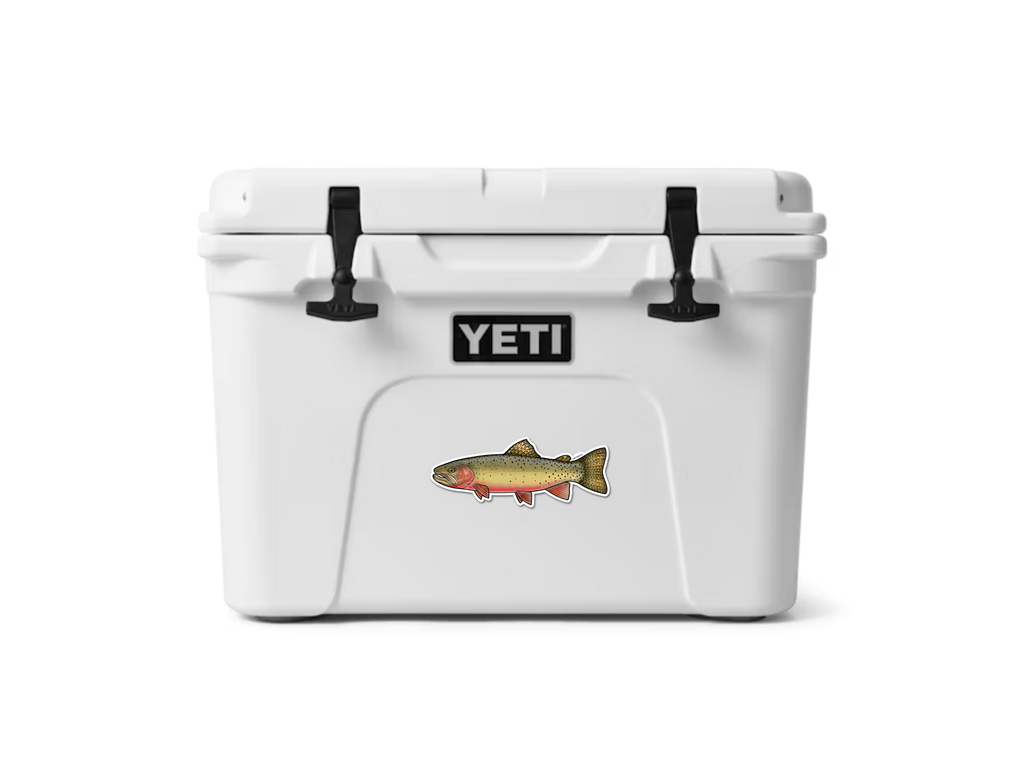 CUTTHROAT TROUT DECAL