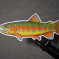 GOLDEN TROUT DECAL