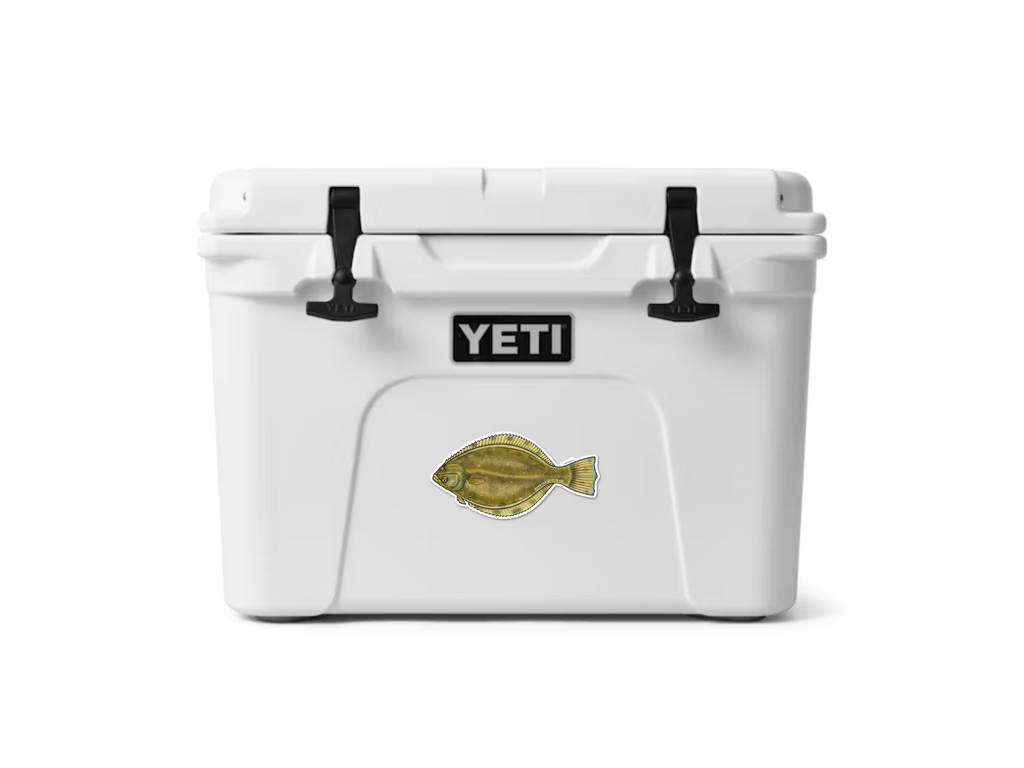 FLOUNDER DECAL