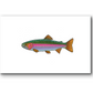 RAINBOW TROUT MATTED PRINT