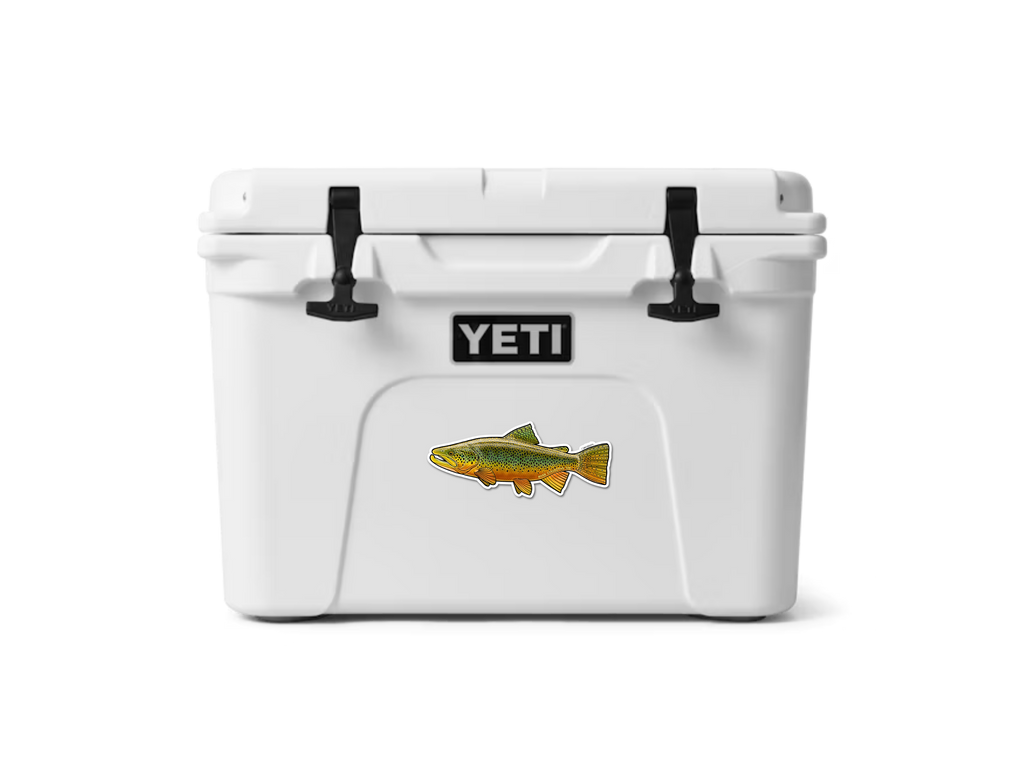 BROWN TROUT DECAL
