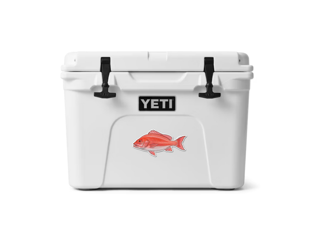 RED SNAPPER DECAL