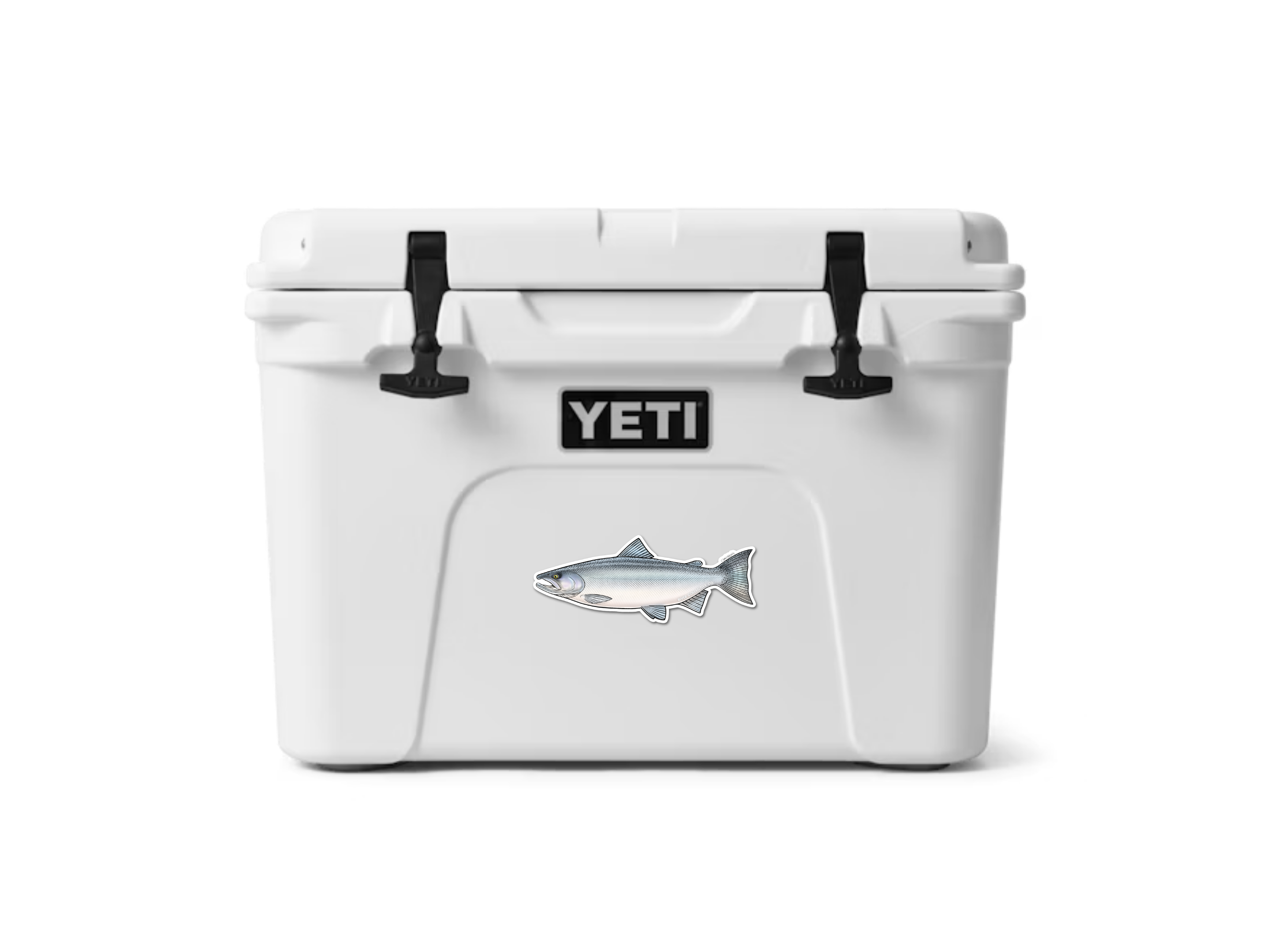 CHINOOK SALMON (CHROME) DECAL